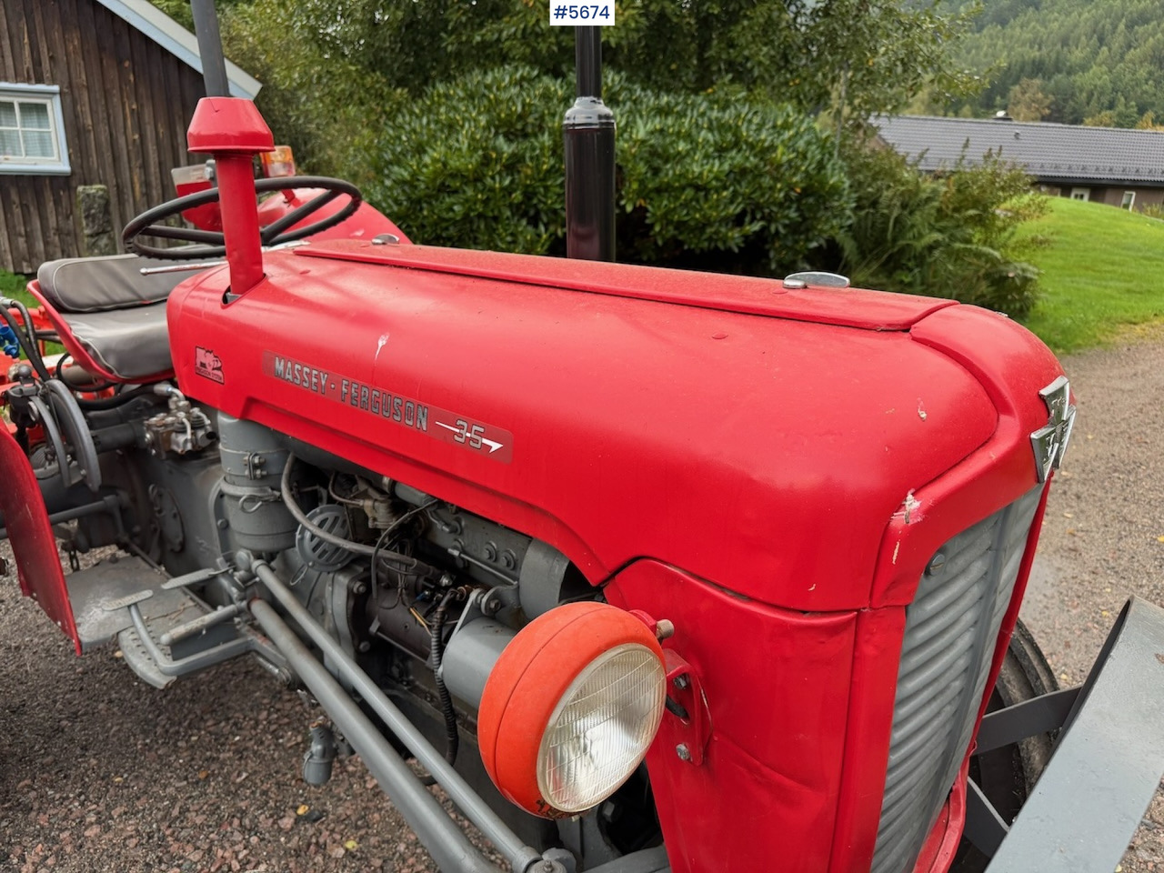 1961 Massey Ferguson 35 m/ litt utstyr - Farm tractor: picture 3 1961 Massey Ferguson 35 m/ litt utstyr - Farm tractor: picture 3