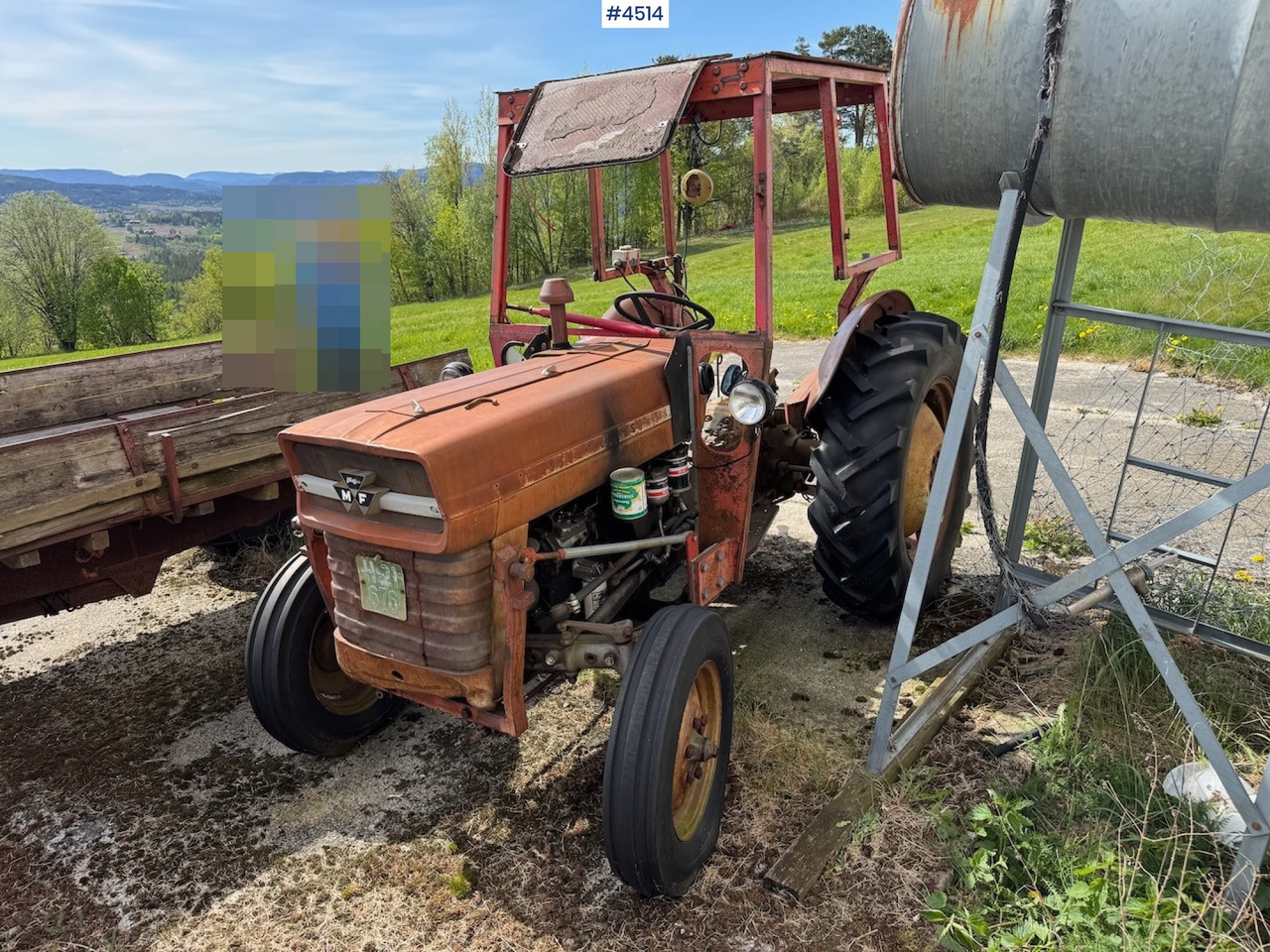1968 Massey Ferguson 133 - Farm tractor: picture 3 1968 Massey Ferguson 133 - Farm tractor: picture 3