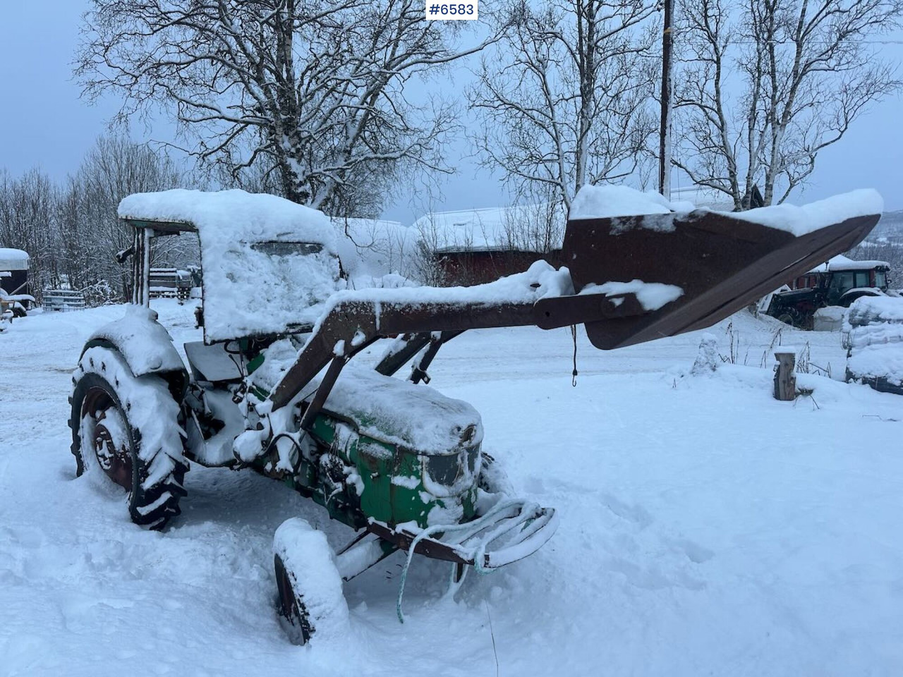 1969 Deutz D5005 tractor w/ front loader. Rep. object. - Farm tractor: picture 4 1969 Deutz D5005 tractor w/ front loader. Rep. object. - Farm tractor: picture 4