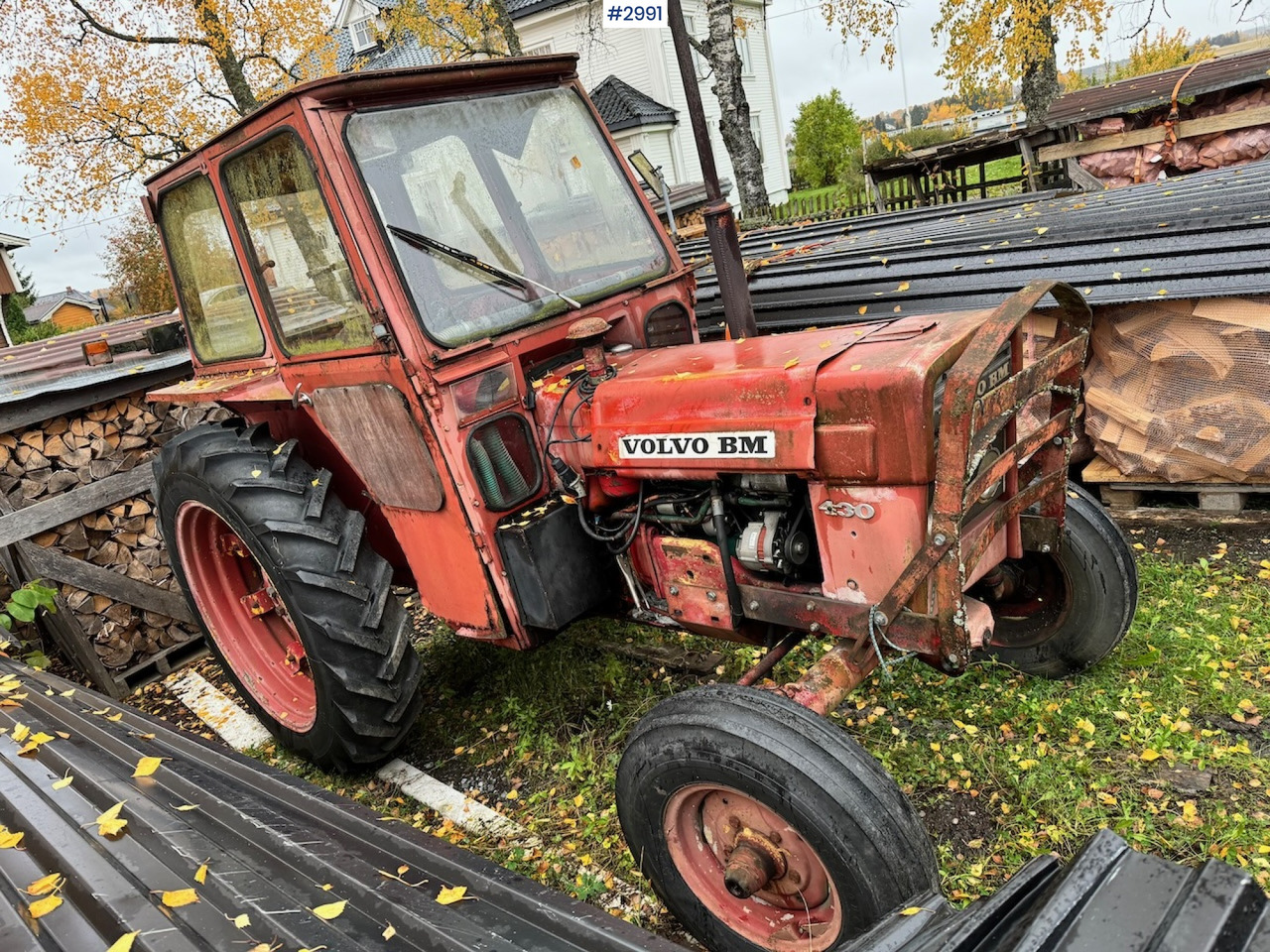1973 Volvo BM 430 Tractor w/ Triangle hitch and hydr. Top brace. - Farm tractor: picture 4 1973 Volvo BM 430 Tractor w/ Triangle hitch and hydr. Top brace. - Farm tractor: picture 4