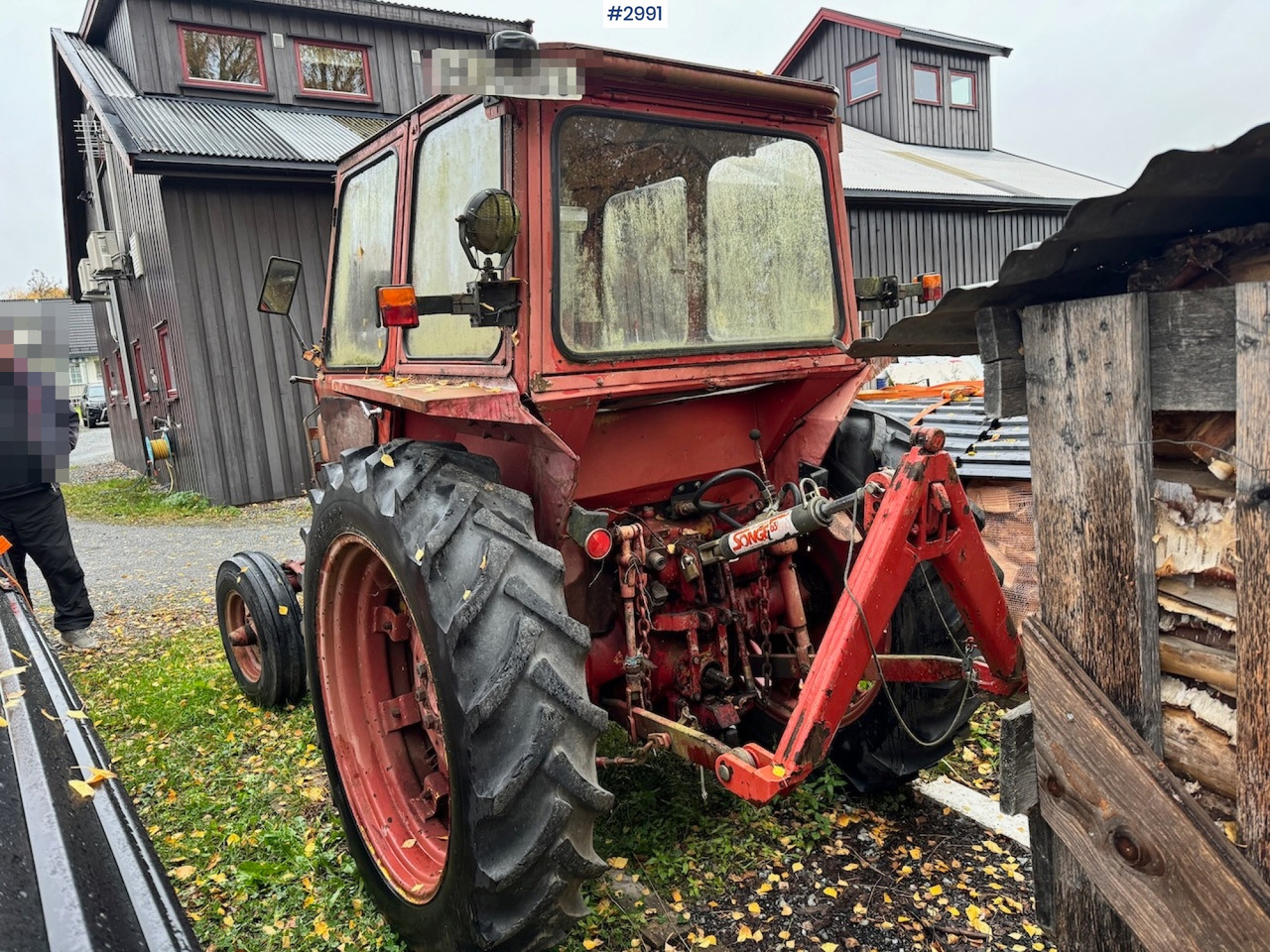 1973 Volvo BM 430 Tractor w/ Triangle hitch and hydr. Top brace. - Farm tractor: picture 2 1973 Volvo BM 430 Tractor w/ Triangle hitch and hydr. Top brace. - Farm tractor: picture 2