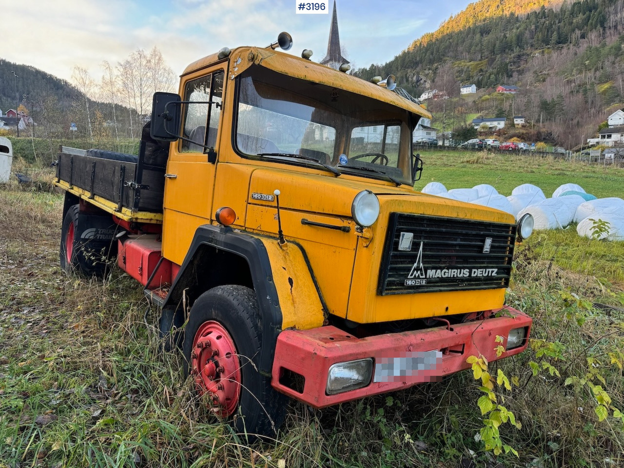 1974 Magirus Deutz 160 D 12 - Dropside/ Flatbed truck: picture 1 1974 Magirus Deutz 160 D 12 - Dropside/ Flatbed truck: picture 1