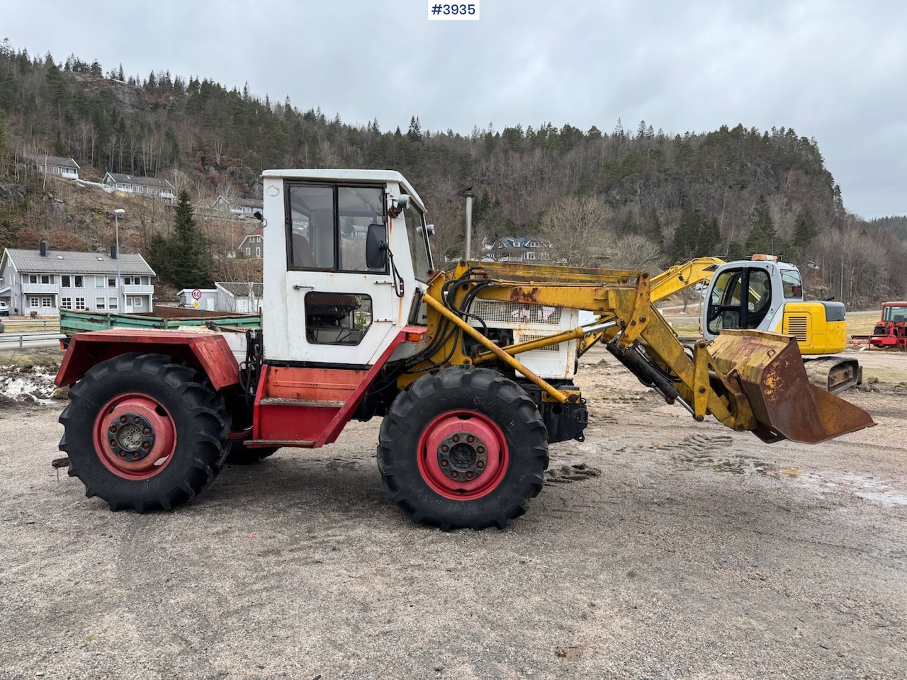 1977 MB Trac 800 Mercedes-Benz w/front loader - Farm tractor: picture 2 1977 MB Trac 800 Mercedes-Benz w/front loader - Farm tractor: picture 2