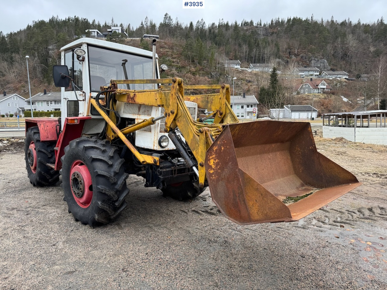 1977 MB Trac 800 Mercedes-Benz w/front loader - Farm tractor: picture 1 1977 MB Trac 800 Mercedes-Benz w/front loader - Farm tractor: picture 1