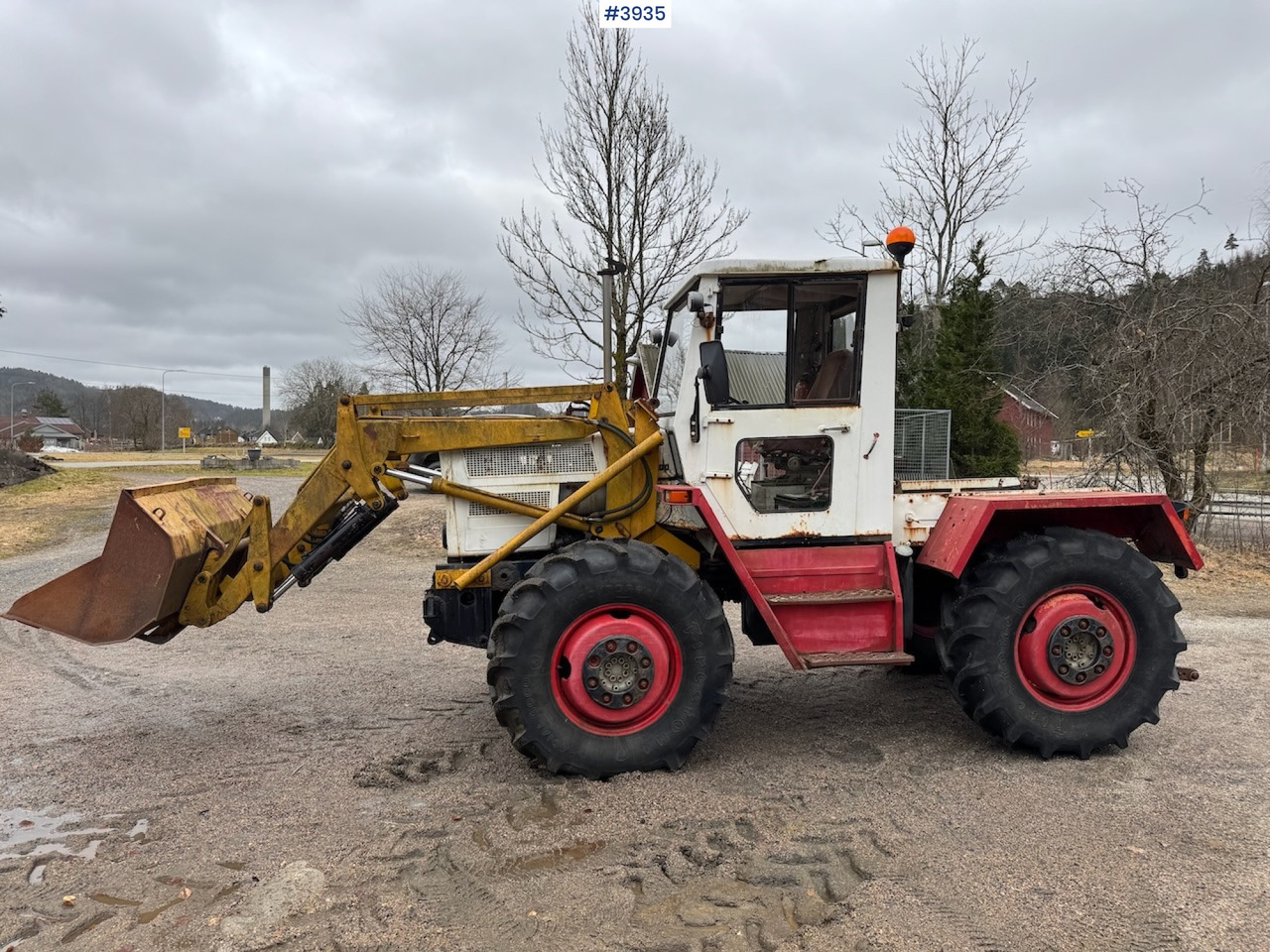 1977 MB Trac 800 Mercedes-Benz w/front loader - Farm tractor: picture 3 1977 MB Trac 800 Mercedes-Benz w/front loader - Farm tractor: picture 3