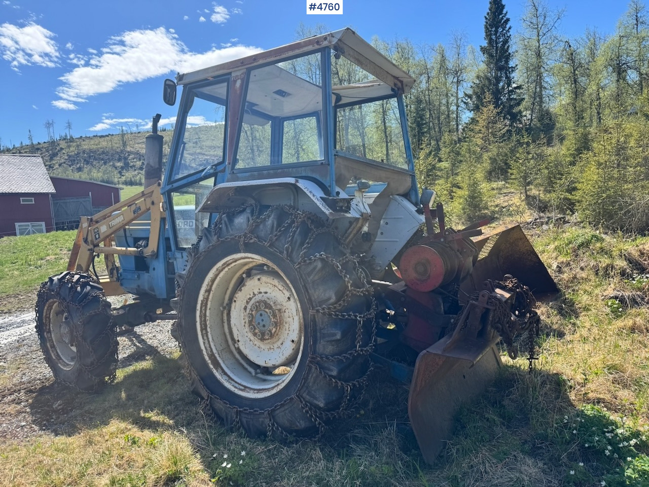 1978 Ford 6600 4x4 w/ Front Loader, Bucket, Twin Wheels and Winch. - Farm tractor: picture 4 1978 Ford 6600 4x4 w/ Front Loader, Bucket, Twin Wheels and Winch. - Farm tractor: picture 4