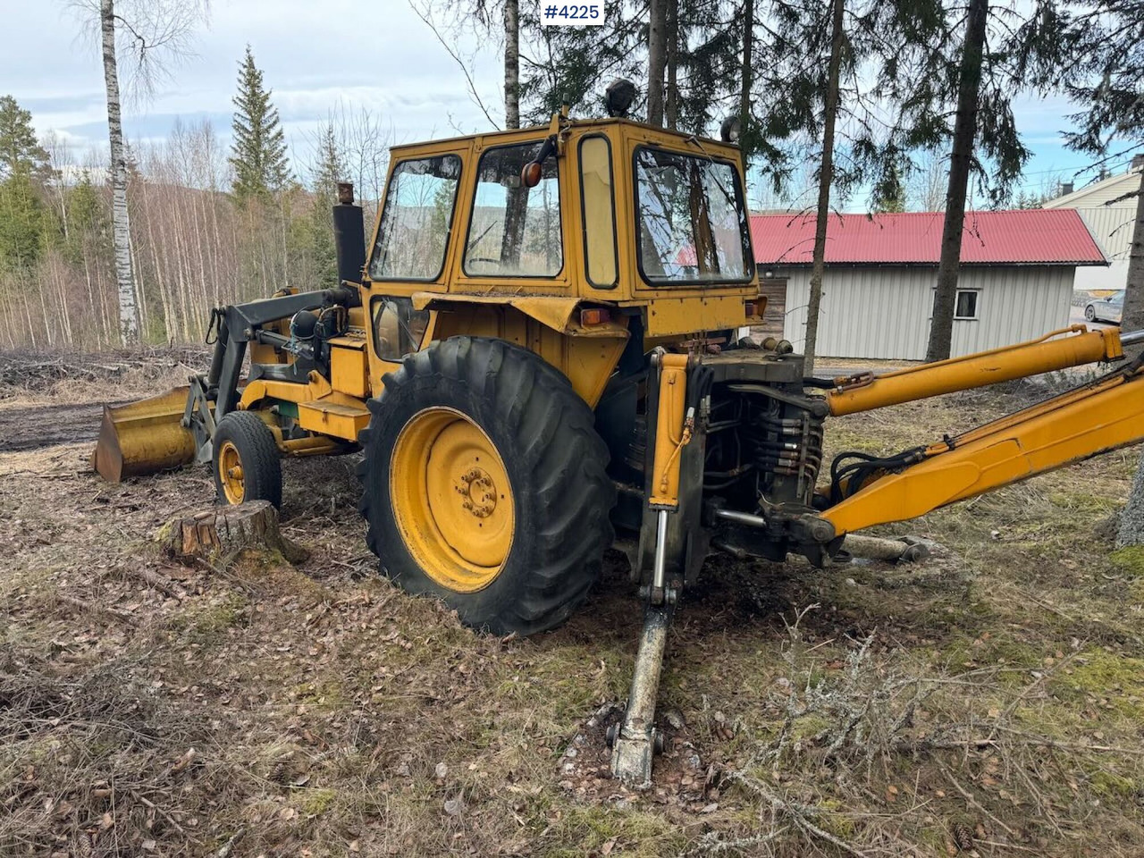 1978 Volvo 650 Traktorgraver m/ 4 skuffer - Farm tractor: picture 5 1978 Volvo 650 Traktorgraver m/ 4 skuffer - Farm tractor: picture 5