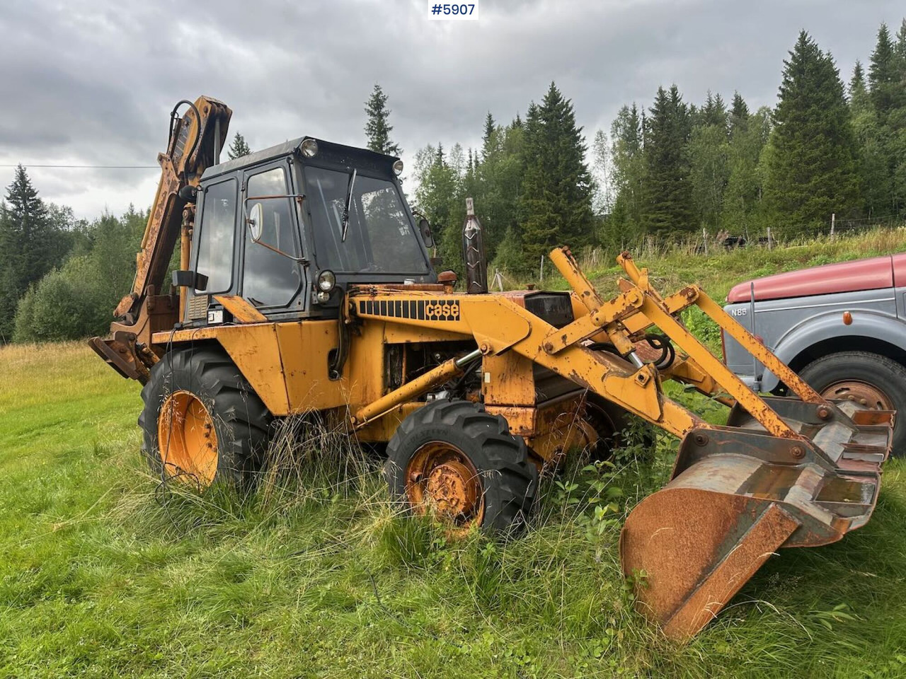 1979 CASE 580 backhoe. REP.OBJECT. WATCH VIDEO. - Farm tractor: picture 1 1979 CASE 580 backhoe. REP.OBJECT. WATCH VIDEO. - Farm tractor: picture 1