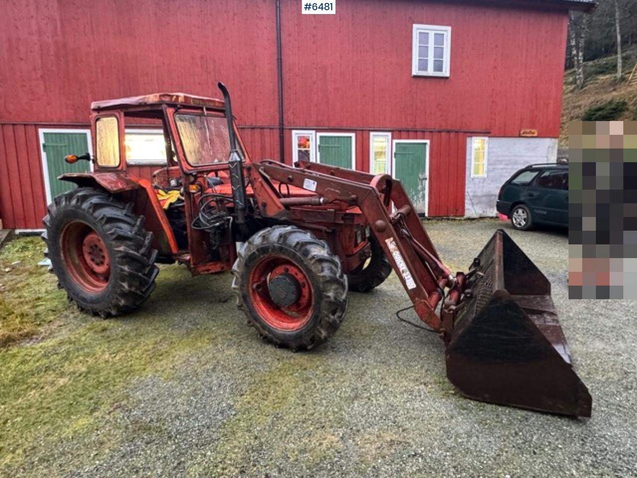 1979 SAME Kosarod 70 with loader and 2 buckets! Repair object - Farm tractor: picture 5 1979 SAME Kosarod 70 with loader and 2 buckets! Repair object - Farm tractor: picture 5
