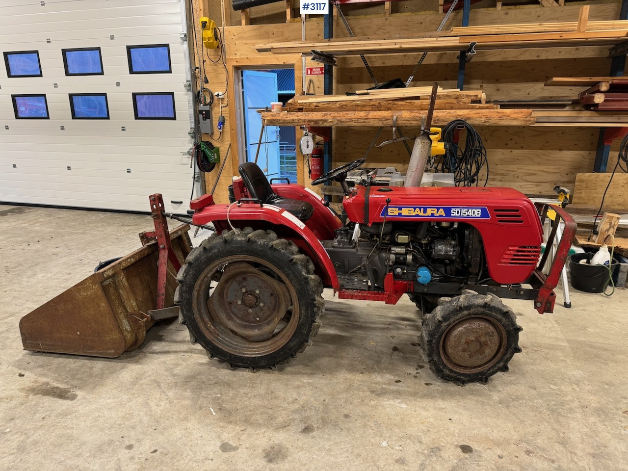 1980 Shibaura SD 1540 B - Farm tractor: picture 1 1980 Shibaura SD 1540 B - Farm tractor: picture 1