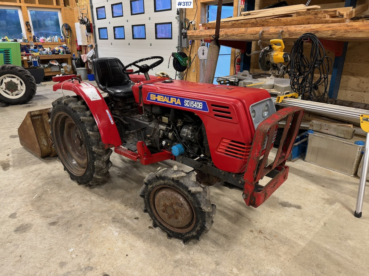 1980 Shibaura SD 1540 B - Farm tractor: picture 2 1980 Shibaura SD 1540 B - Farm tractor: picture 2