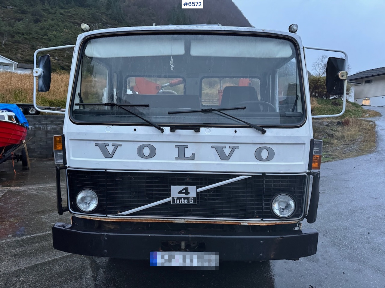 1980 Volvo F408 Turbo 6 4x2 w/ crane - Dropside/ Flatbed truck, Crane truck: picture 4 1980 Volvo F408 Turbo 6 4x2 w/ crane - Dropside/ Flatbed truck, Crane truck: picture 4