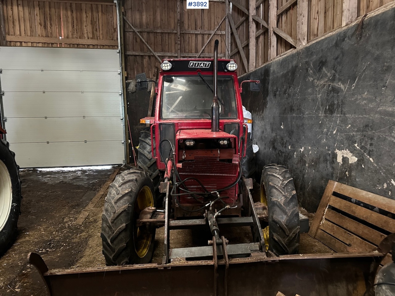 1981 Fiat 780 DT w/ tractor blade - Farm tractor: picture 4 1981 Fiat 780 DT w/ tractor blade - Farm tractor: picture 4