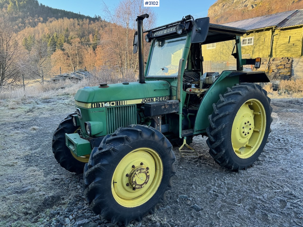 1981 John Deere 1140 Synchron with front loader - Farm tractor: picture 3 1981 John Deere 1140 Synchron with front loader - Farm tractor: picture 3