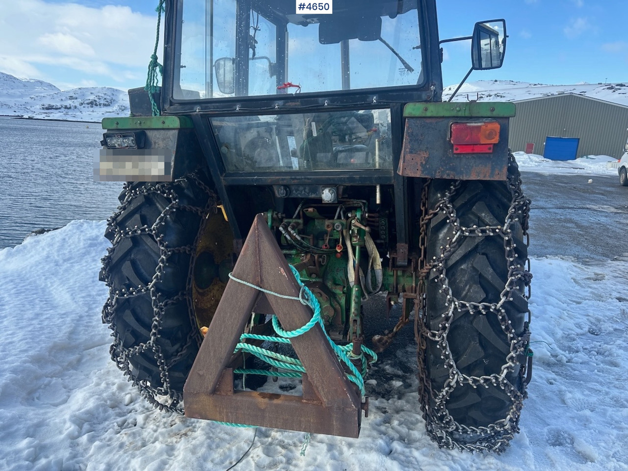 1981 John Deere 2040 w/ loader, triangle, snow blower, pallet forks and hydraulic unit. WATCH VIDEO. - Farm tractor: picture 5 1981 John Deere 2040 w/ loader, triangle, snow blower, pallet forks and hydraulic unit. WATCH VIDEO. - Farm tractor: picture 5