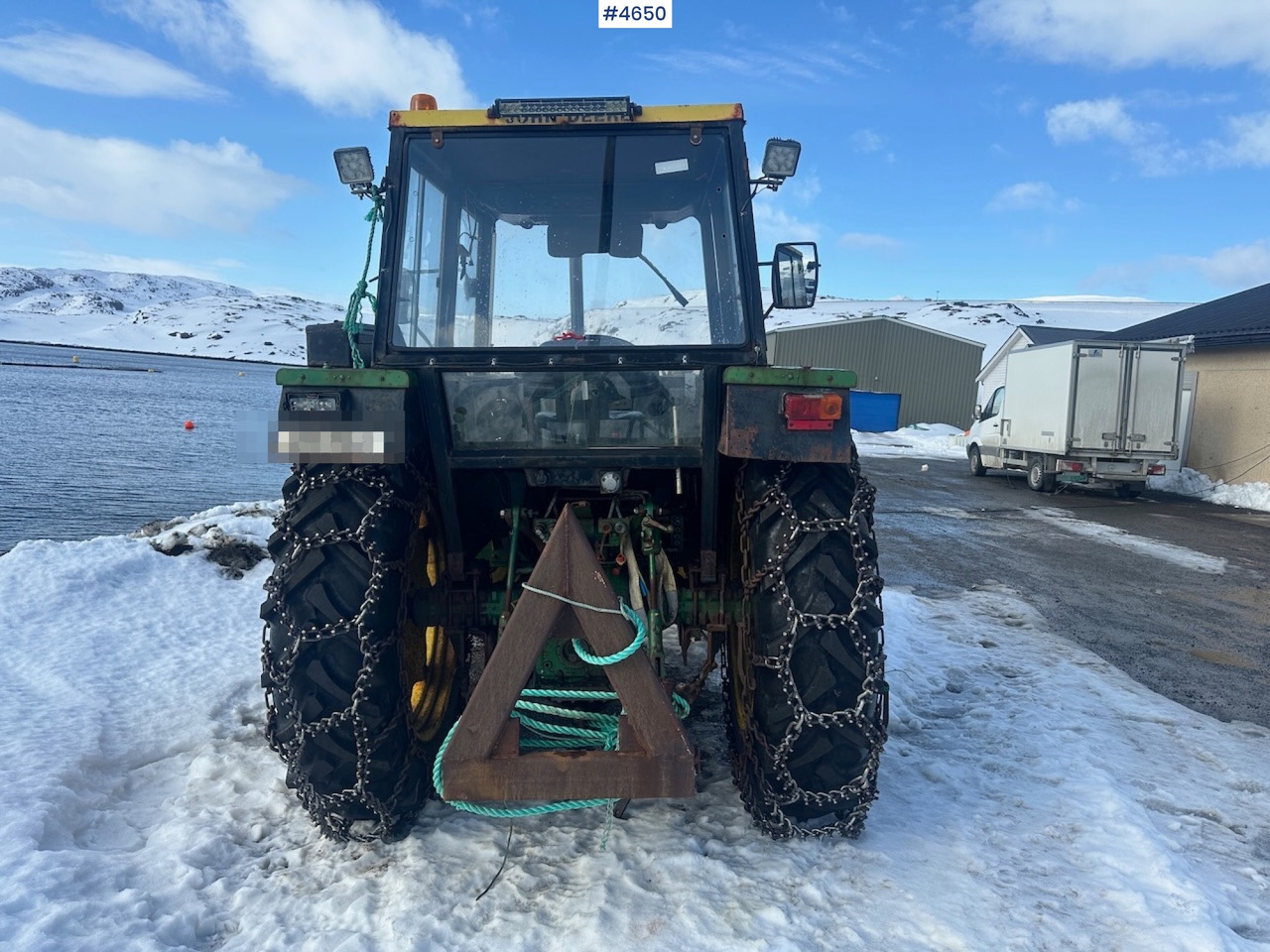 1981 John Deere 2040 w/ loader, triangle, snow blower, pallet forks and hydraulic unit. WATCH VIDEO. - Farm tractor: picture 4 1981 John Deere 2040 w/ loader, triangle, snow blower, pallet forks and hydraulic unit. WATCH VIDEO. - Farm tractor: picture 4