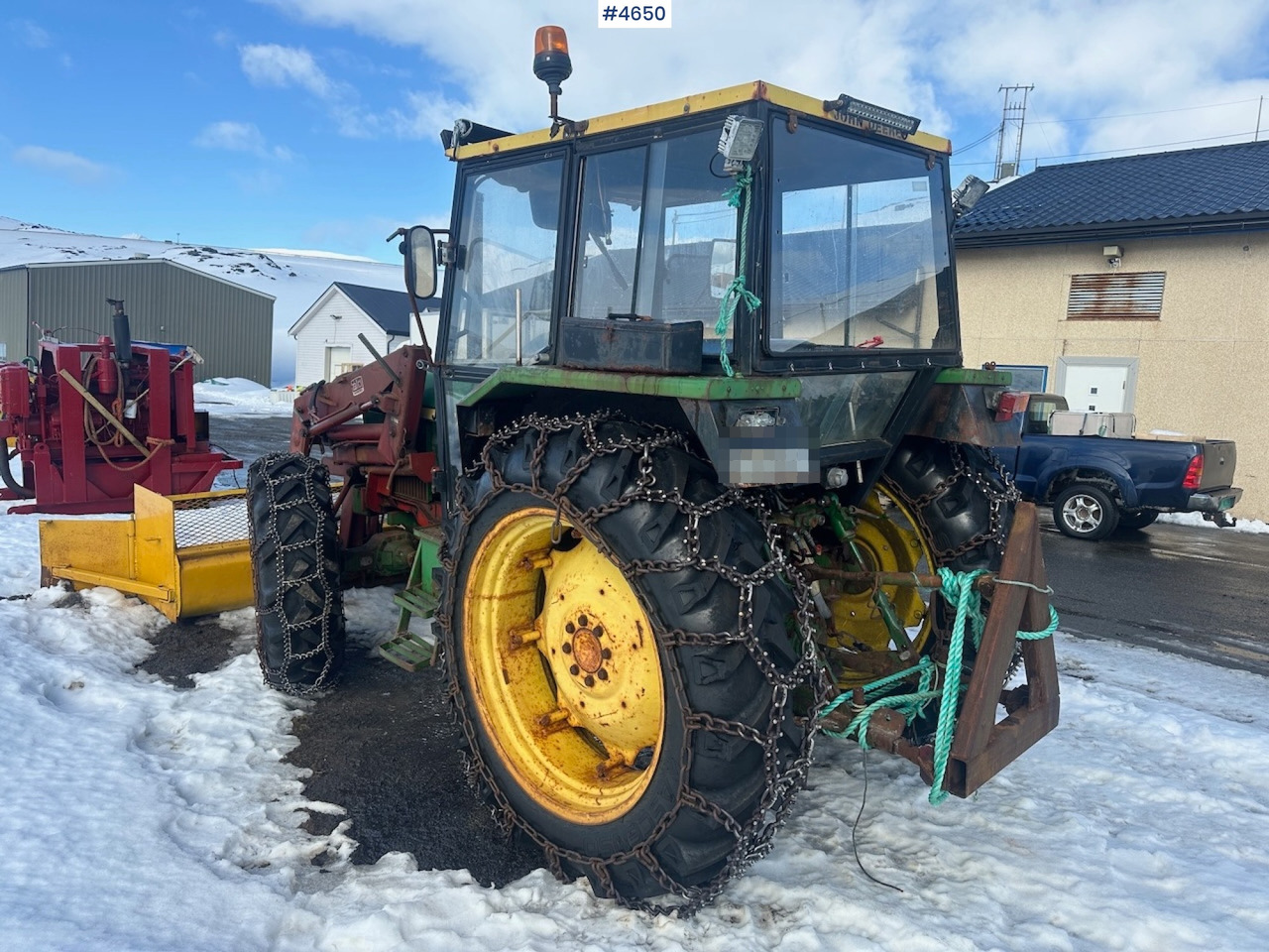 1981 John Deere 2040 w/ loader, triangle, snow blower, pallet forks and hydraulic unit. WATCH VIDEO. - Farm tractor: picture 3 1981 John Deere 2040 w/ loader, triangle, snow blower, pallet forks and hydraulic unit. WATCH VIDEO. - Farm tractor: picture 3