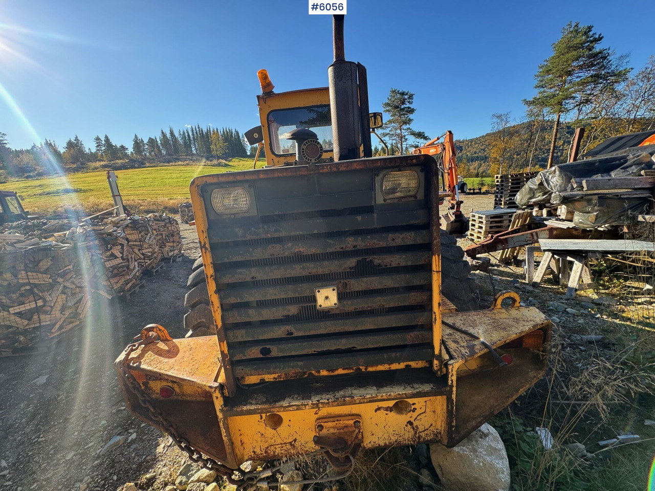 Wheel loader 1983 Volvo BM 4500 repair object: picture 7 Wheel loader 1983 Volvo BM 4500 repair object: picture 7