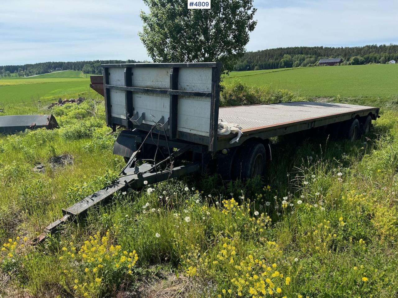 1985 Istrail Tractor Trailer - Low loader trailer: picture 2 1985 Istrail Tractor Trailer - Low loader trailer: picture 2