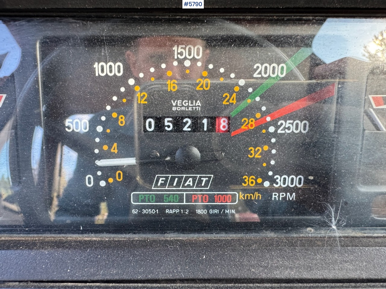 Farm tractor 1986 Fiat 70-90 DT w/ front loader.: picture 15