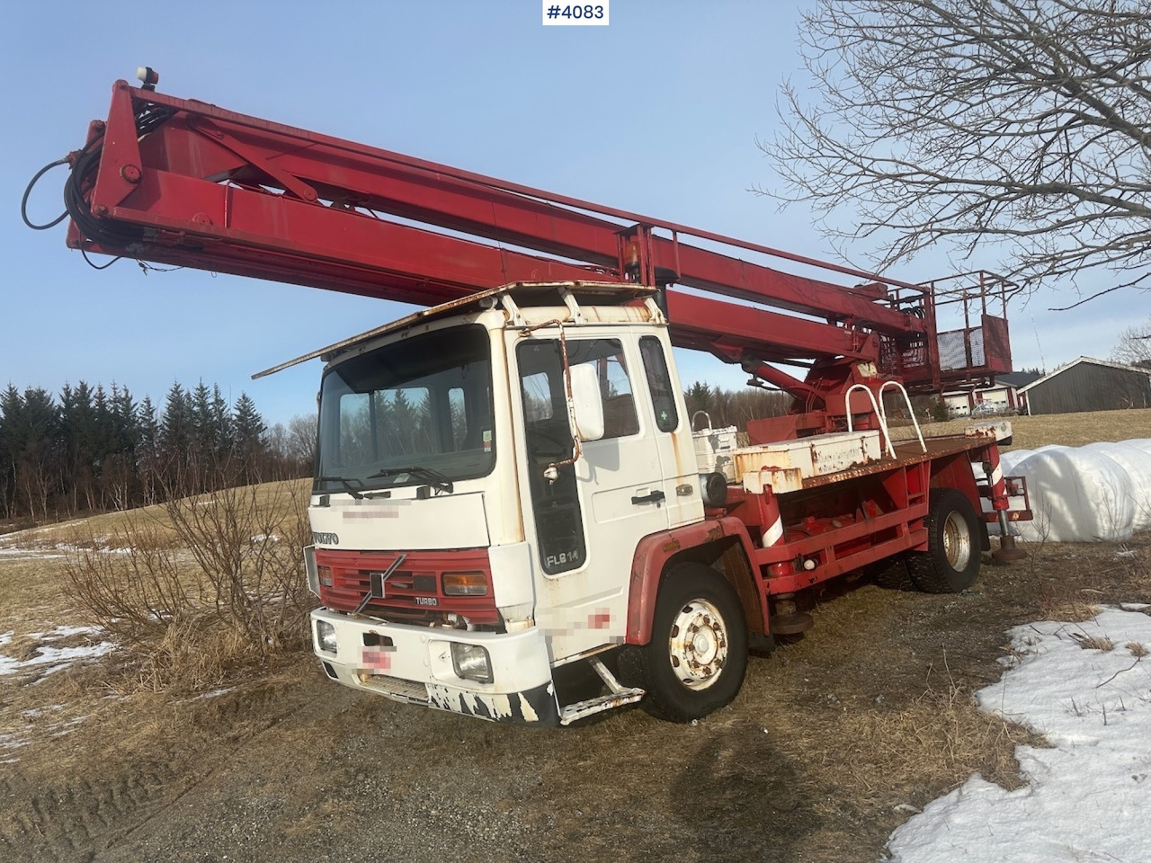 1986 Volvo FL 614 4x2 sky lift truck rep.object. - Truck mounted aerial platform: picture 1 1986 Volvo FL 614 4x2 sky lift truck rep.object. - Truck mounted aerial platform: picture 1