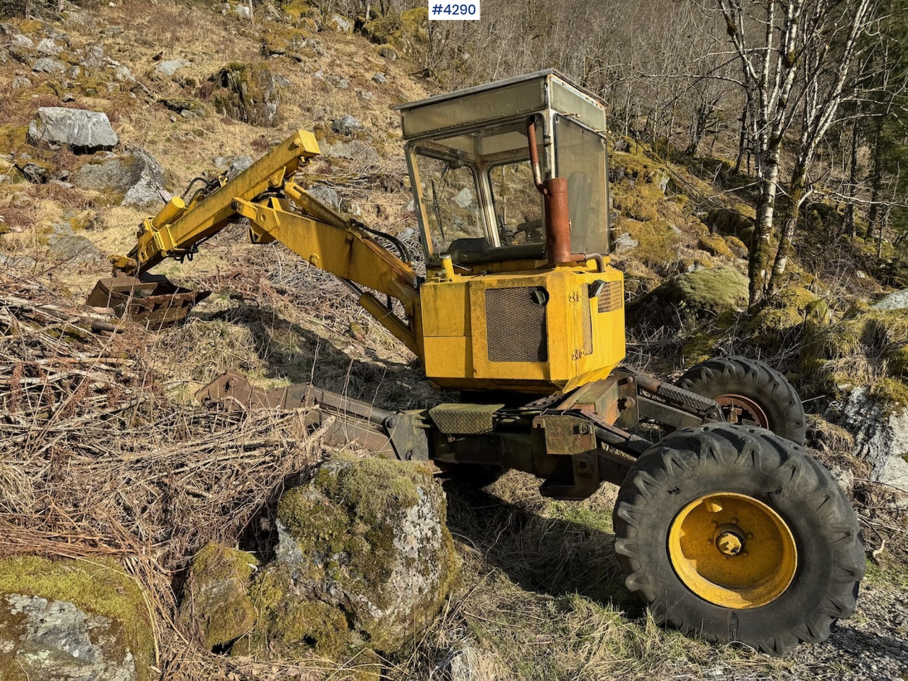 1987 Menzi-Muck 5000 T1 - Excavator: picture 1 1987 Menzi-Muck 5000 T1 - Excavator: picture 1