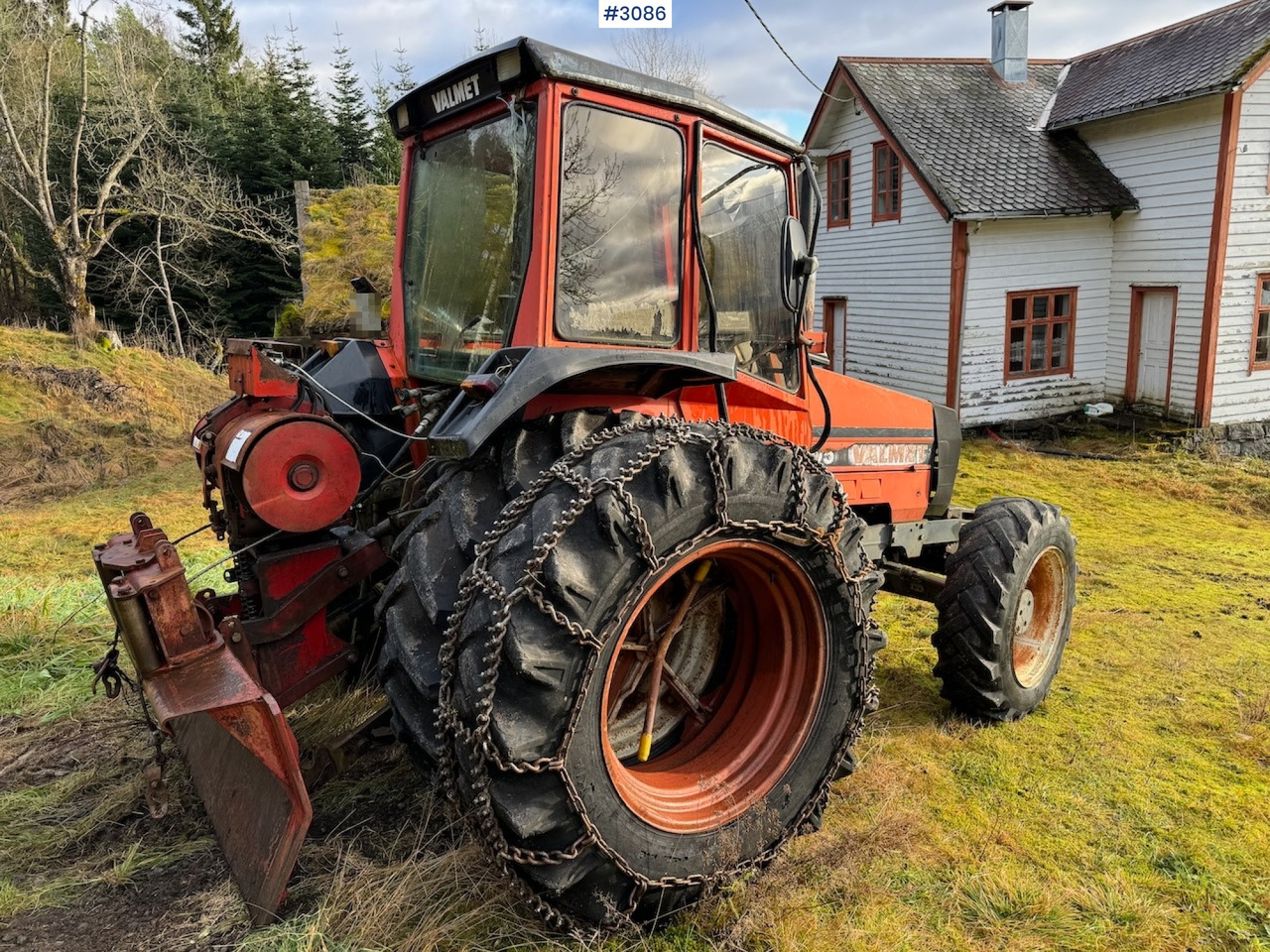 1987 Valmet 405 w/twin wheels - Farm tractor: picture 3 1987 Valmet 405 w/twin wheels - Farm tractor: picture 3