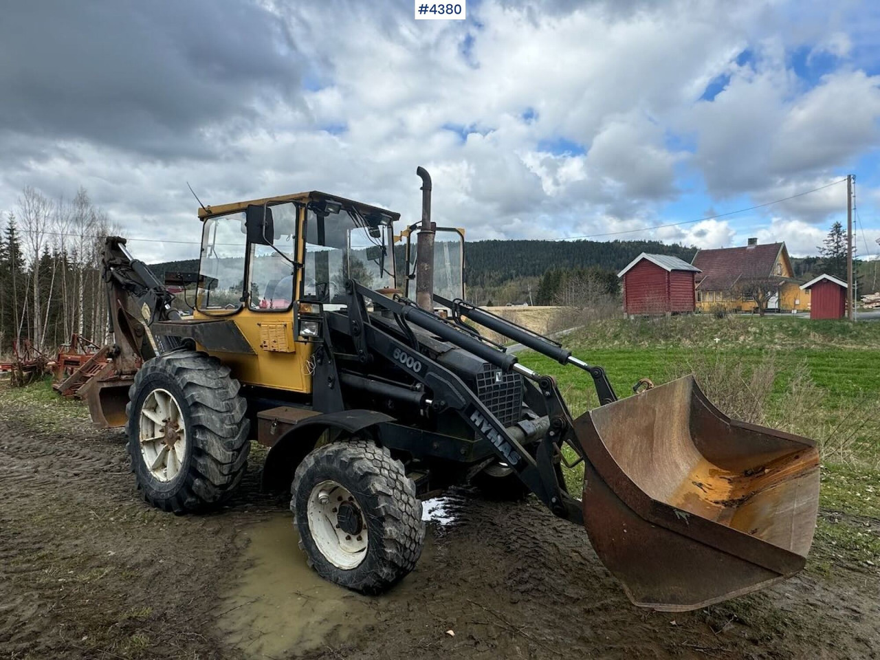 Excavator 1988 Valmet/Hymas 6000 Backhoe Loader: picture 7