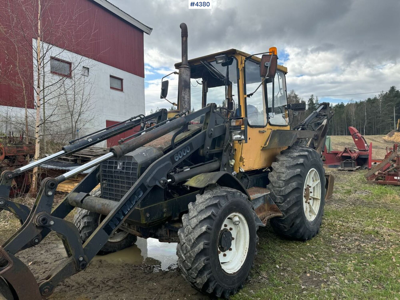 1988 Valmet/Hymas 6000 Backhoe Loader - Excavator: picture 2 1988 Valmet/Hymas 6000 Backhoe Loader - Excavator: picture 2