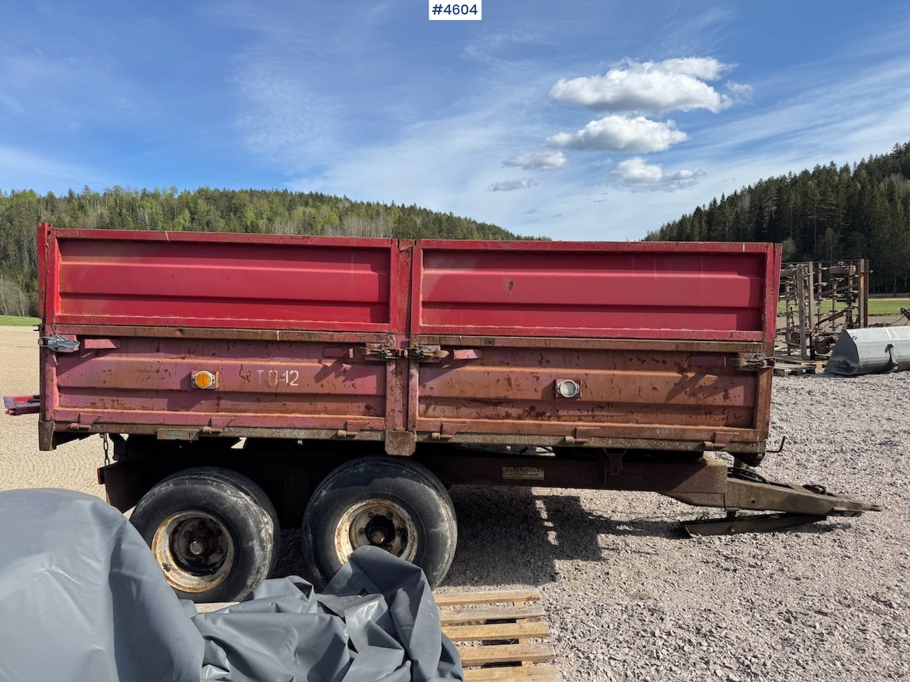 1989 Agromet T0-42 - Farm trailer: picture 2 1989 Agromet T0-42 - Farm trailer: picture 2