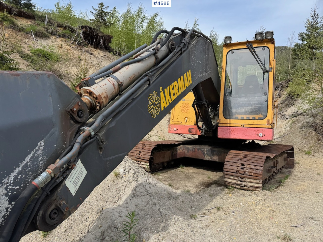 1990 Åkerman H10B - Excavator: picture 4 1990 Åkerman H10B - Excavator: picture 4