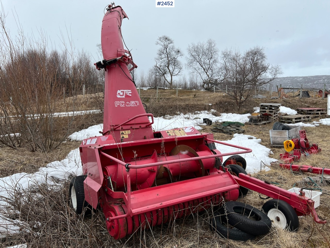 1990 JF FC 850 Forage Harvester - Pull-type forage harvester: picture 1 1990 JF FC 850 Forage Harvester - Pull-type forage harvester: picture 1