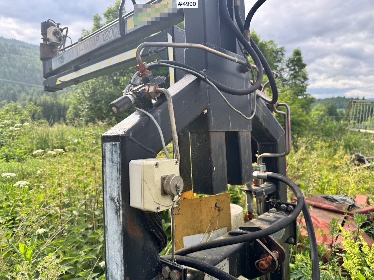 1990 Tellefsdal Auto-Wrap 1200 with control box - Hay and forage equipment: picture 5 1990 Tellefsdal Auto-Wrap 1200 with control box - Hay and forage equipment: picture 5
