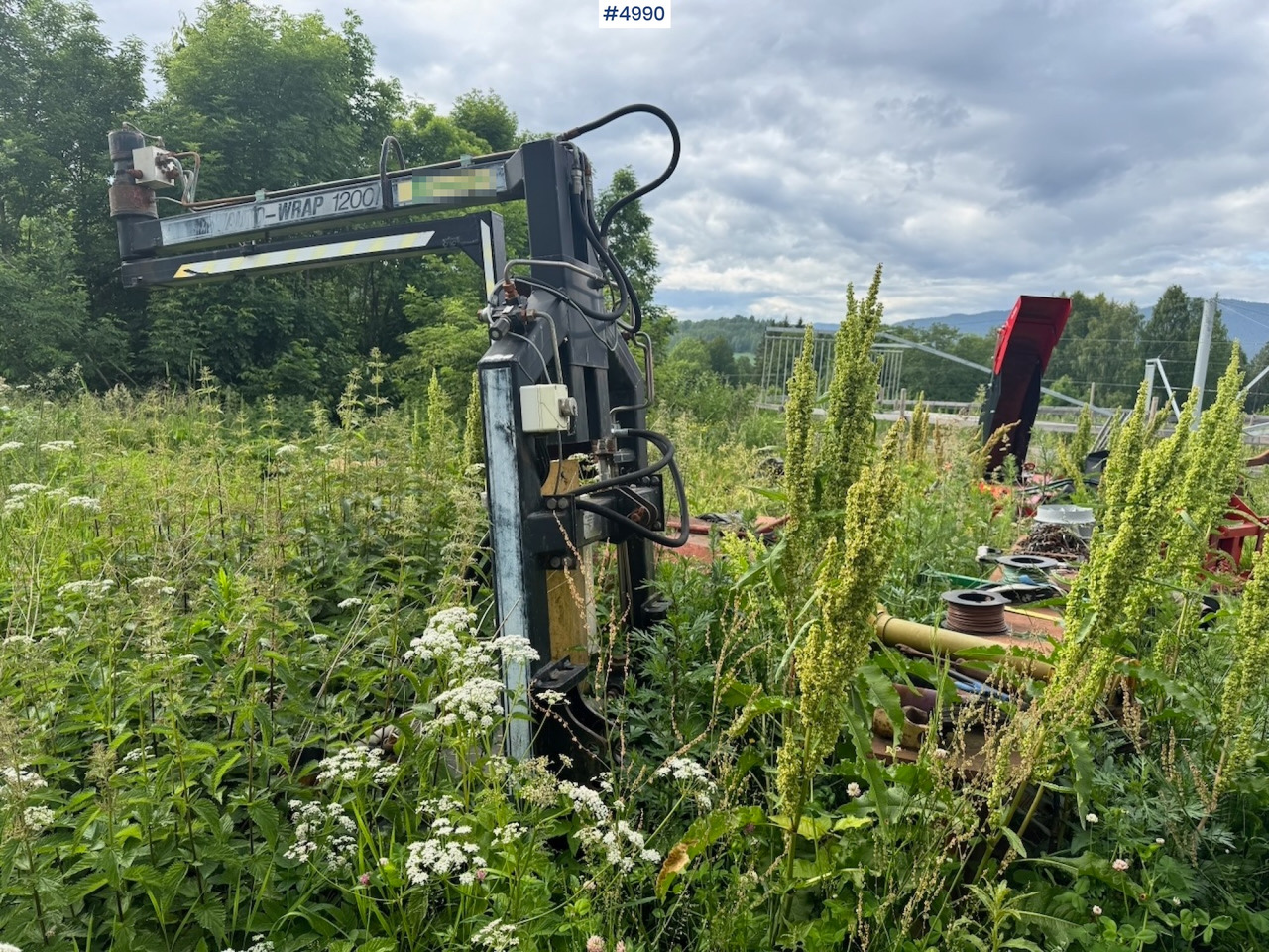 1990 Tellefsdal Auto-Wrap 1200 with control box - Hay and forage equipment: picture 2 1990 Tellefsdal Auto-Wrap 1200 with control box - Hay and forage equipment: picture 2