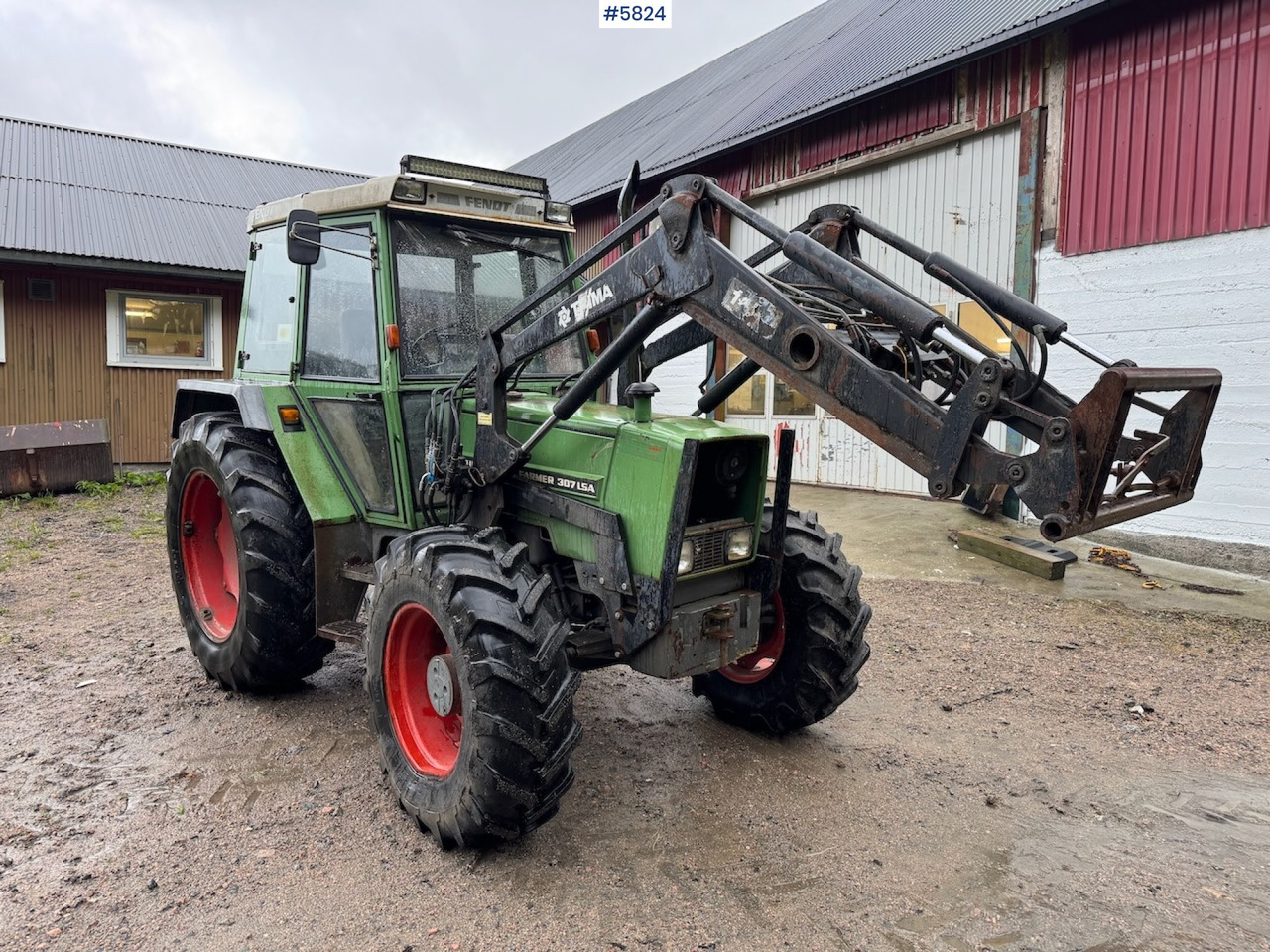1991 Fendt Farmer 307 LSA w/ front loader. - Farm tractor: picture 4 1991 Fendt Farmer 307 LSA w/ front loader. - Farm tractor: picture 4