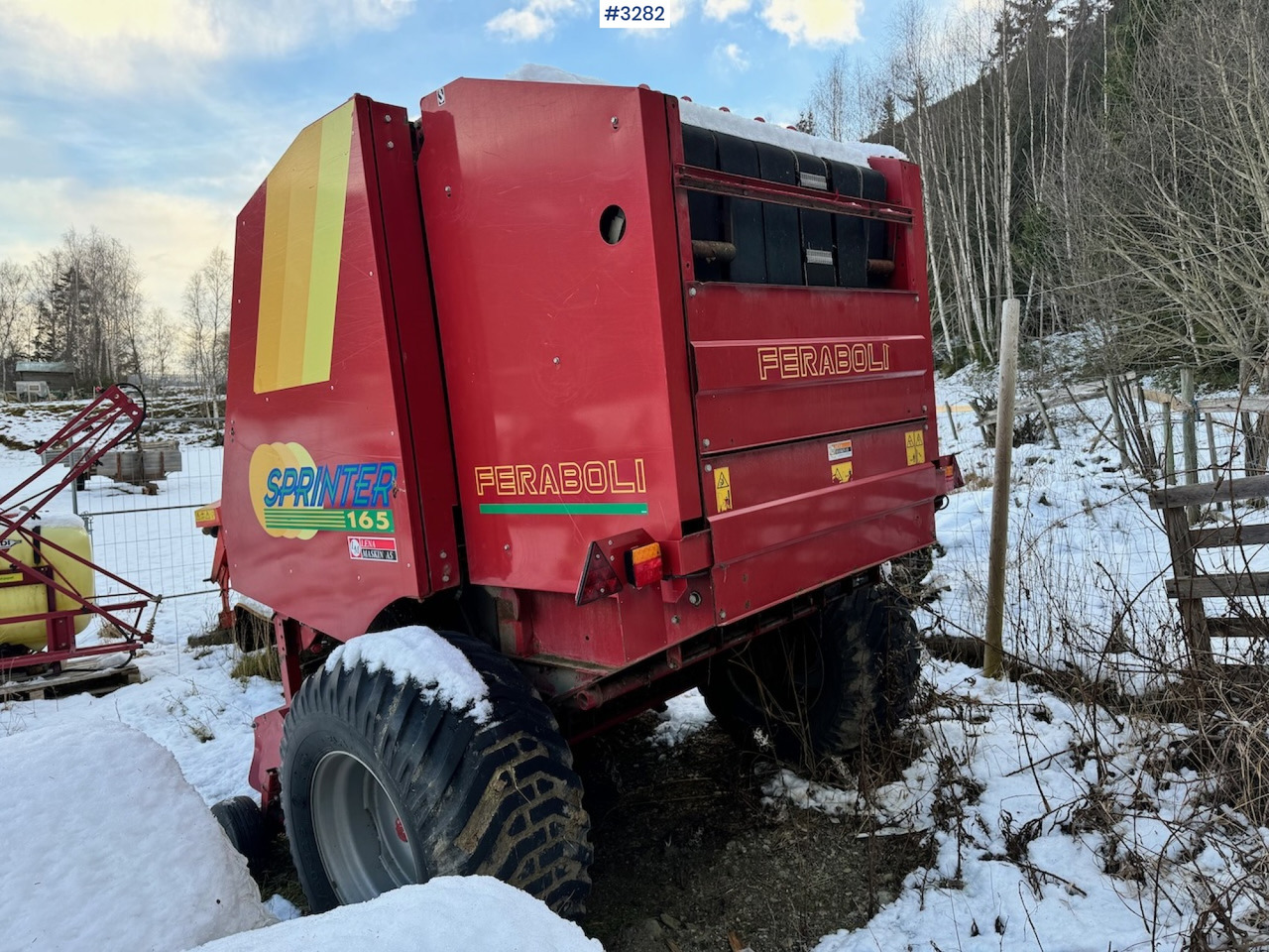 1992 Feraboli 165T PC rundballepresse - Hay and forage equipment: picture 3 1992 Feraboli 165T PC rundballepresse - Hay and forage equipment: picture 3
