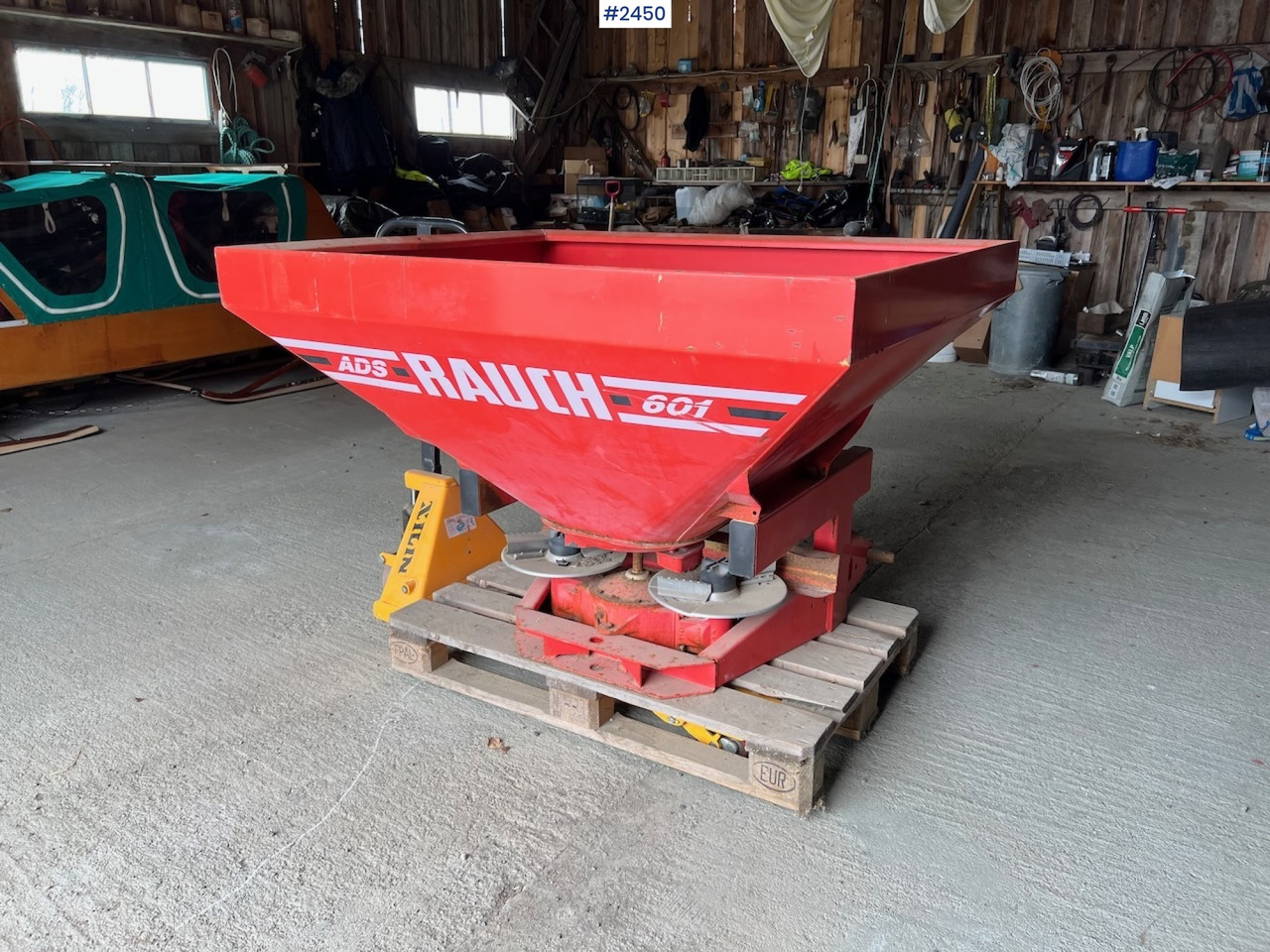 1995 Rauch ADS 601 Fertilizer spreader - Fertilizer spreader: picture 1 1995 Rauch ADS 601 Fertilizer spreader - Fertilizer spreader: picture 1