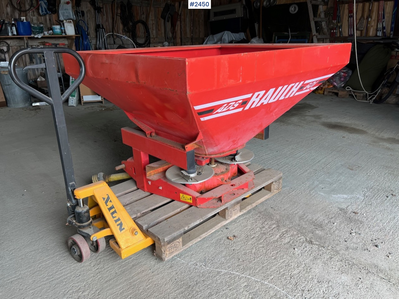 1995 Rauch ADS 601 Fertilizer spreader - Fertilizer spreader: picture 2 1995 Rauch ADS 601 Fertilizer spreader - Fertilizer spreader: picture 2