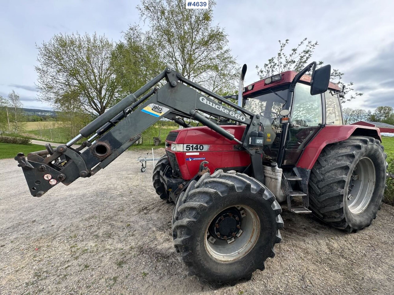 1996 CASE IH 5140 Maxxum Plus w/ front loader - Farm tractor: picture 2 1996 CASE IH 5140 Maxxum Plus w/ front loader - Farm tractor: picture 2