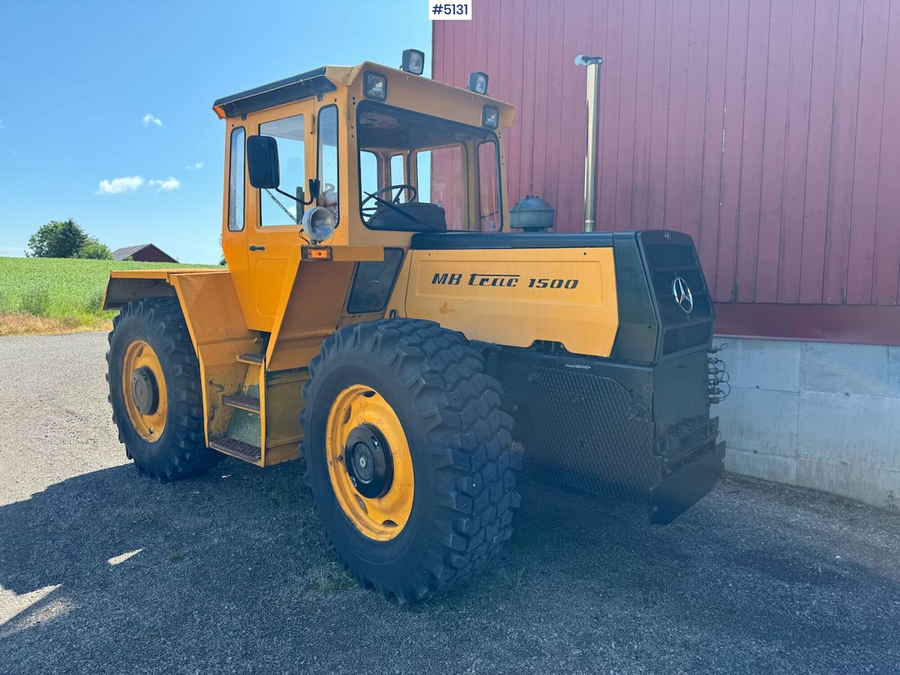 1996 Mercedes MB-trac 1500 - Farm tractor: picture 3 1996 Mercedes MB-trac 1500 - Farm tractor: picture 3