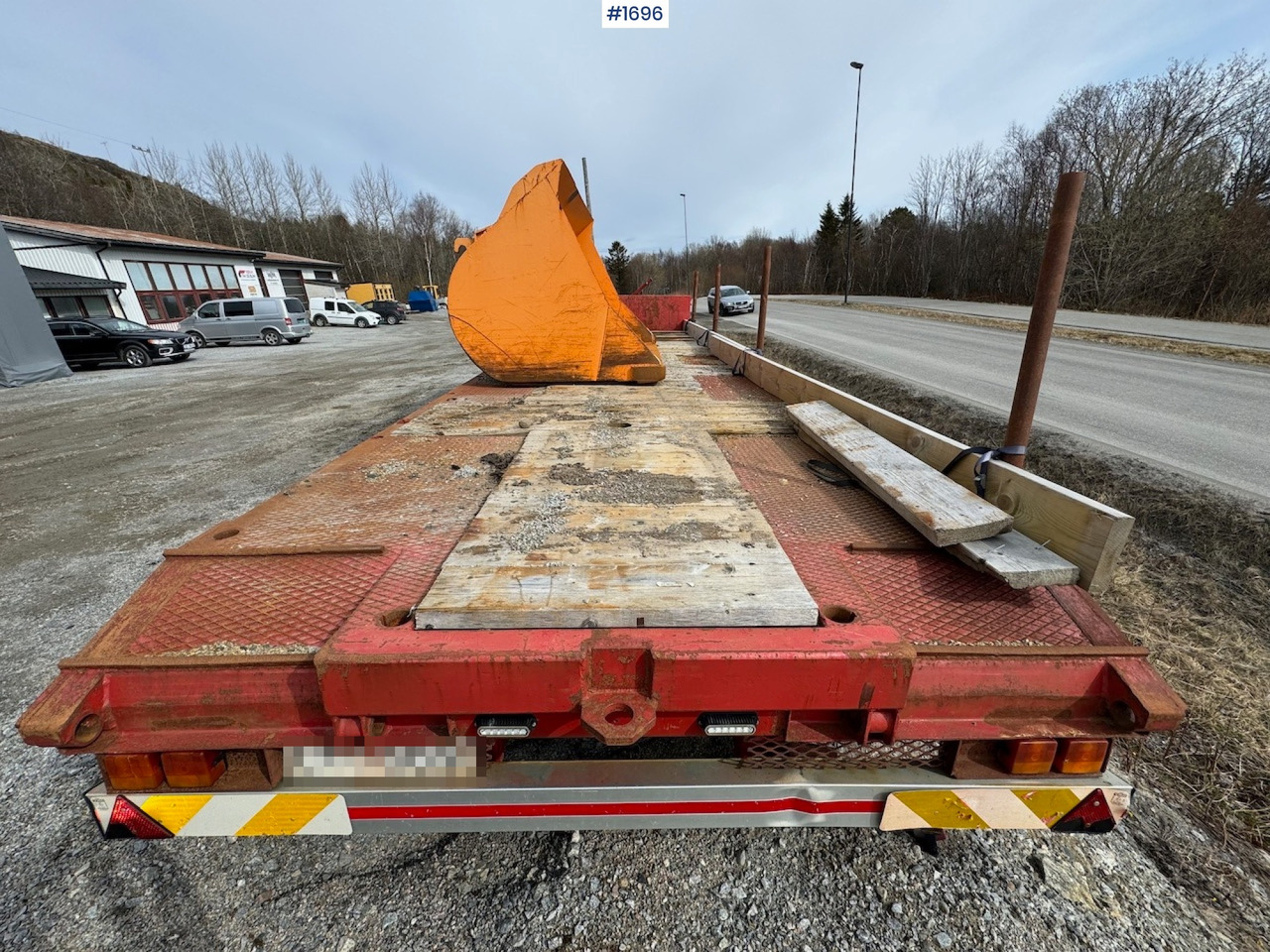 1996 Nor-Slep machine trolley for tractor. Rep object - Farm trailer: picture 3 1996 Nor-Slep machine trolley for tractor. Rep object - Farm trailer: picture 3