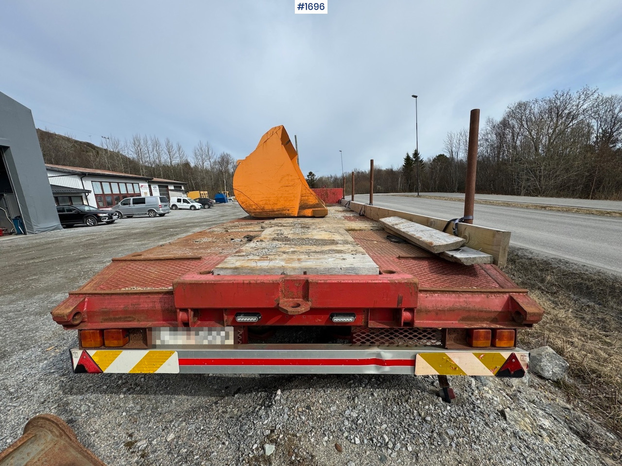 1996 Nor-Slep machine trolley for tractor. Rep object - Farm trailer: picture 4 1996 Nor-Slep machine trolley for tractor. Rep object - Farm trailer: picture 4