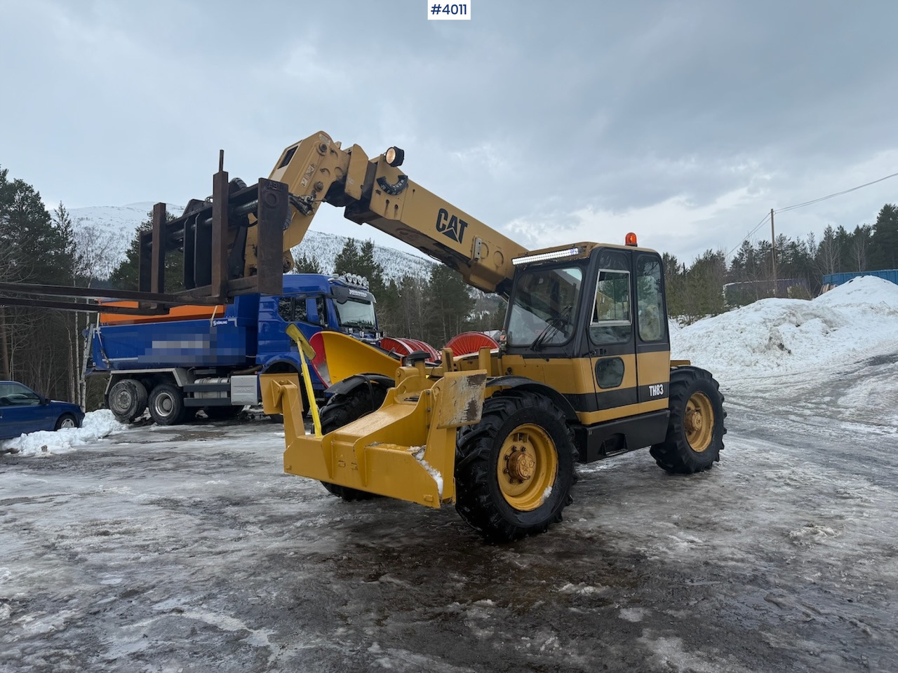 1997 CAT TH83 telescopic truck - Forklift: picture 1 1997 CAT TH83 telescopic truck - Forklift: picture 1