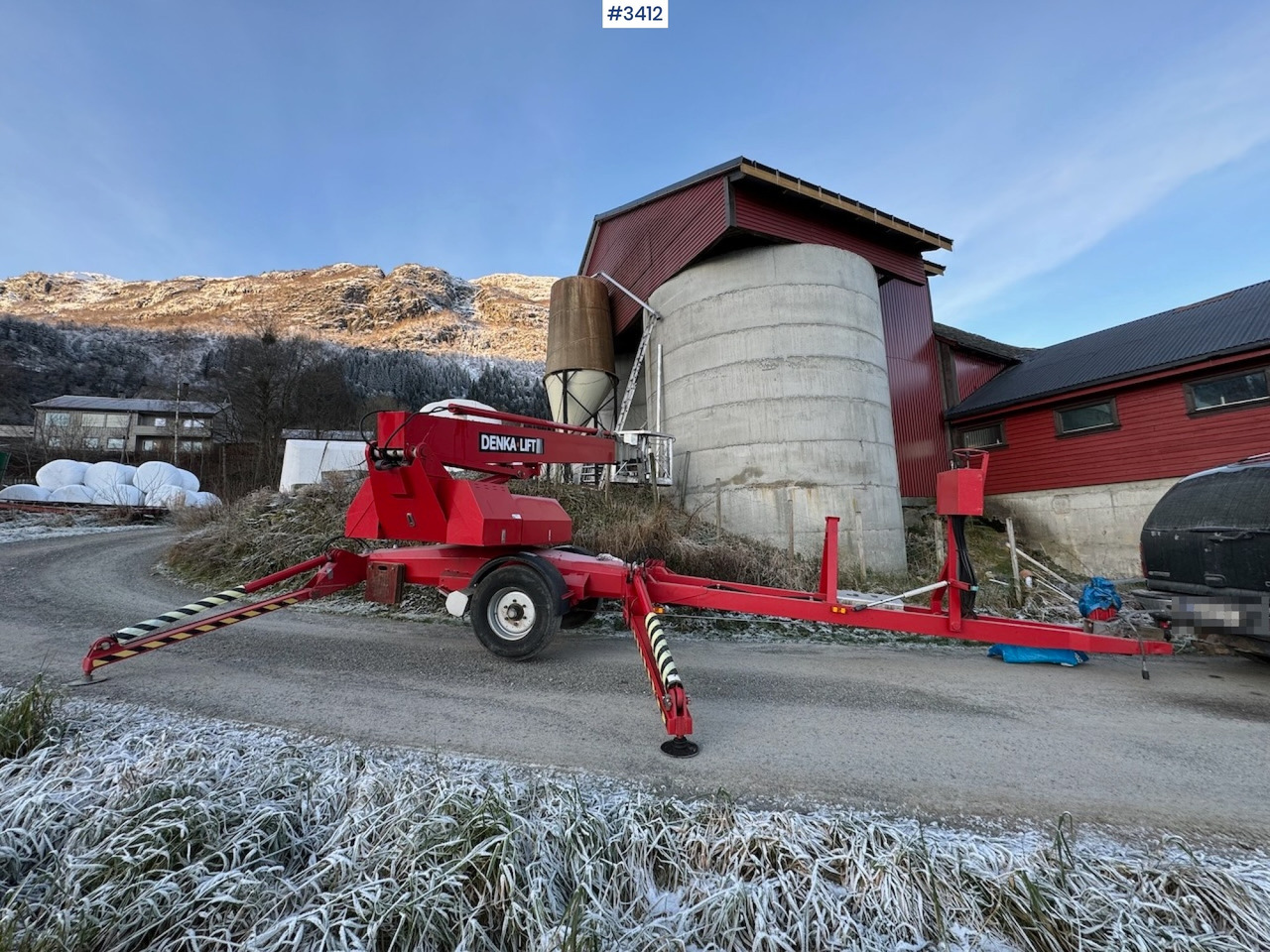 1997 Denka Lift DL 25 with low hours - Trailer mounted boom lift: picture 2 1997 Denka Lift DL 25 with low hours - Trailer mounted boom lift: picture 2