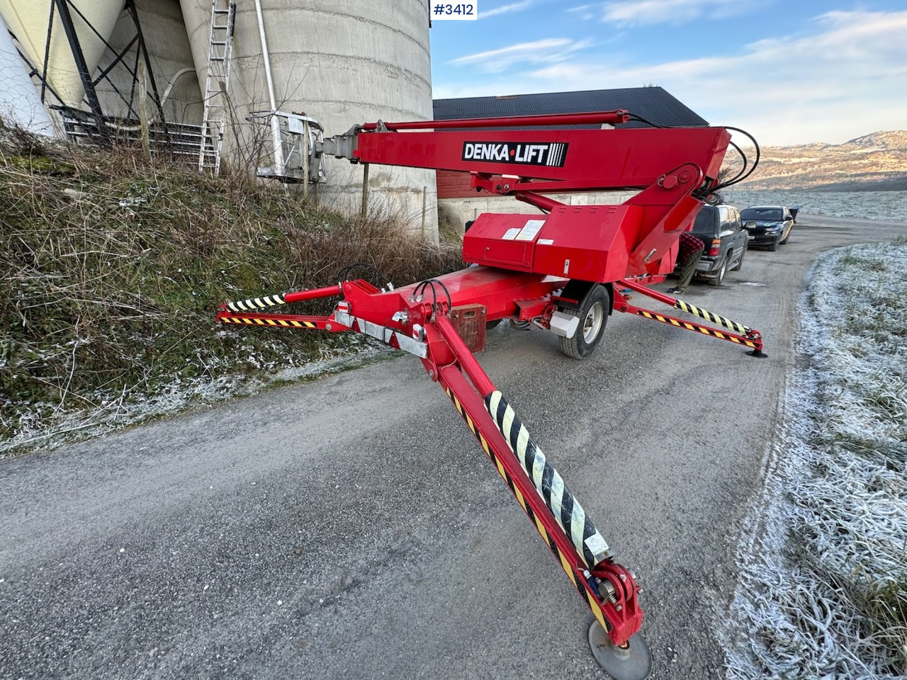 1997 Denka Lift DL 25 with low hours - Trailer mounted boom lift: picture 1 1997 Denka Lift DL 25 with low hours - Trailer mounted boom lift: picture 1