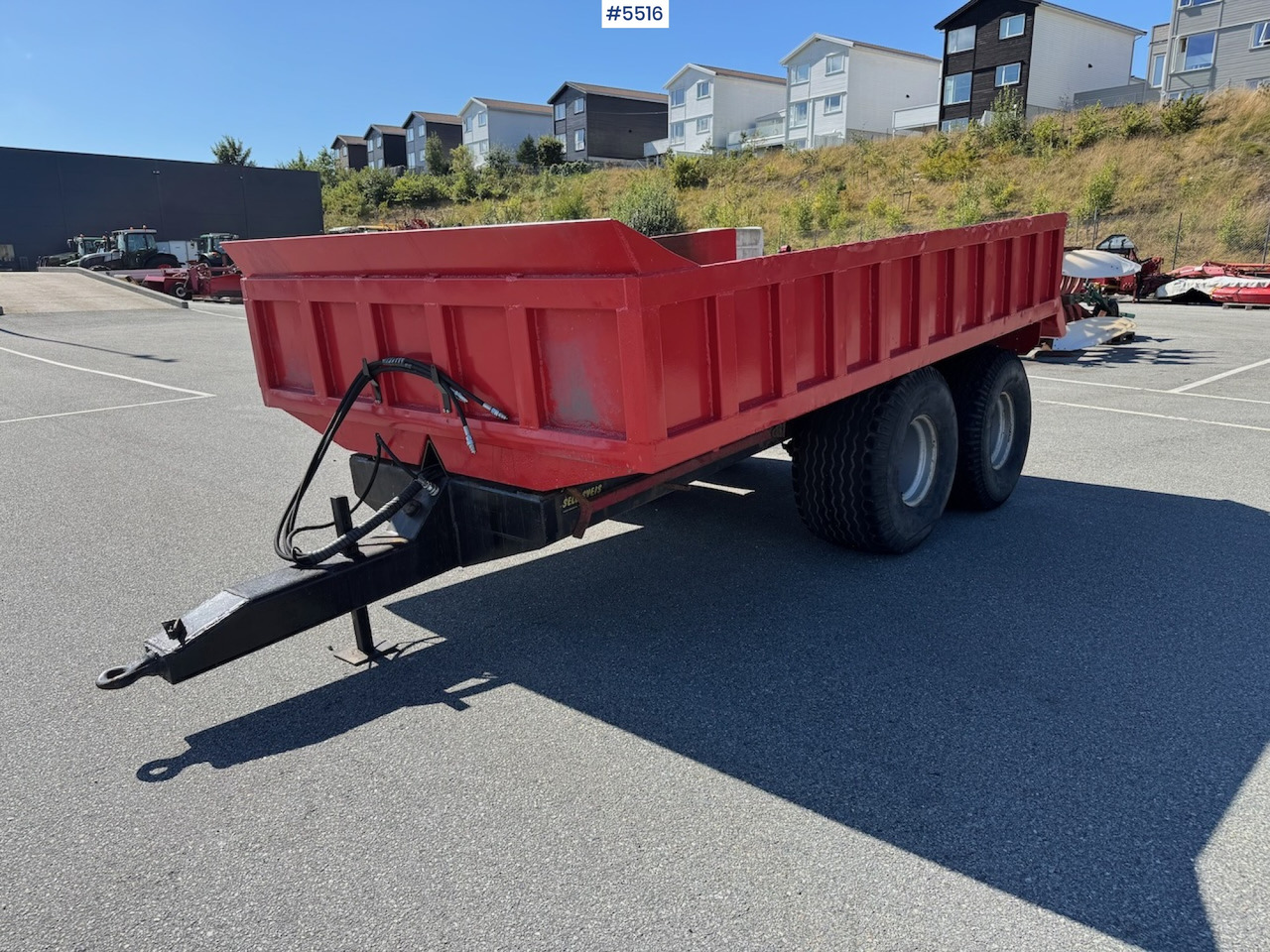 1997 Sele Sveis Sele 10 - Farm tipping trailer/ Dumper: picture 2 1997 Sele Sveis Sele 10 - Farm tipping trailer/ Dumper: picture 2