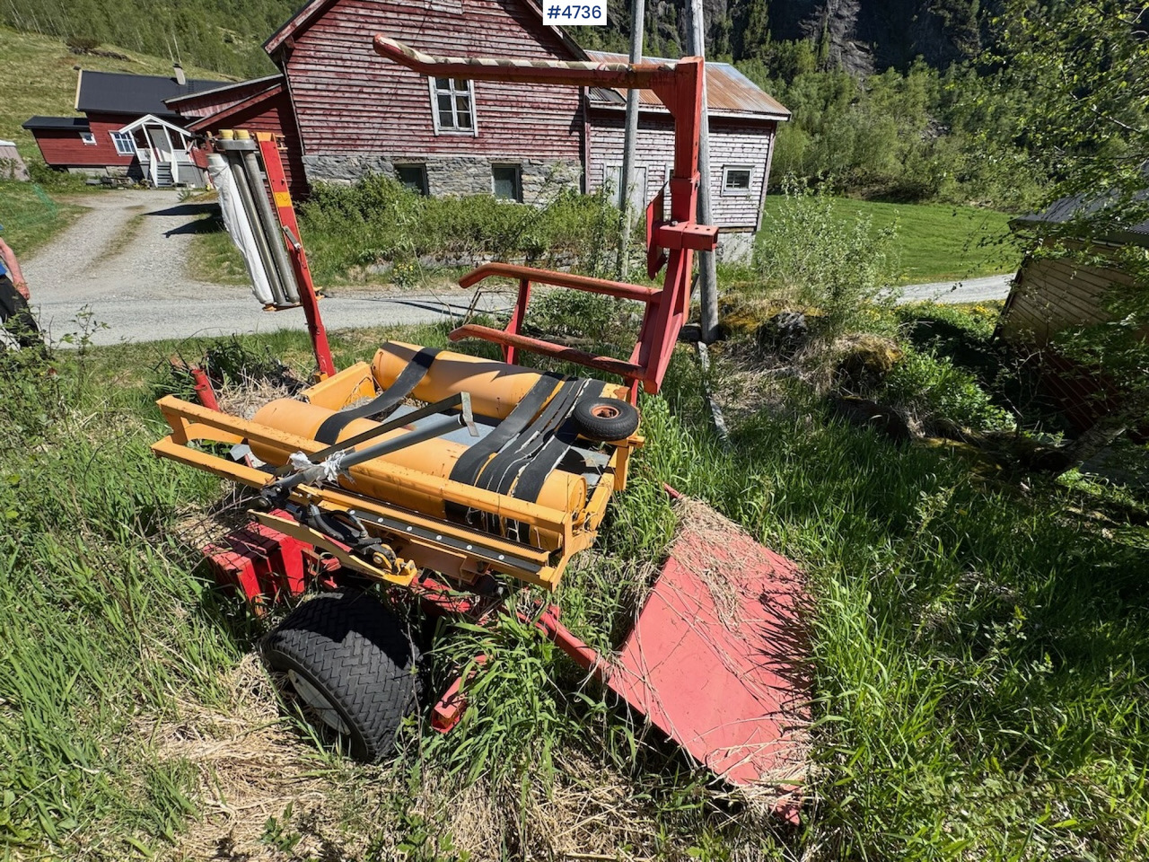 1997 Tellefsdal AW 4000 round bale wrapper - Hay and forage equipment: picture 3 1997 Tellefsdal AW 4000 round bale wrapper - Hay and forage equipment: picture 3