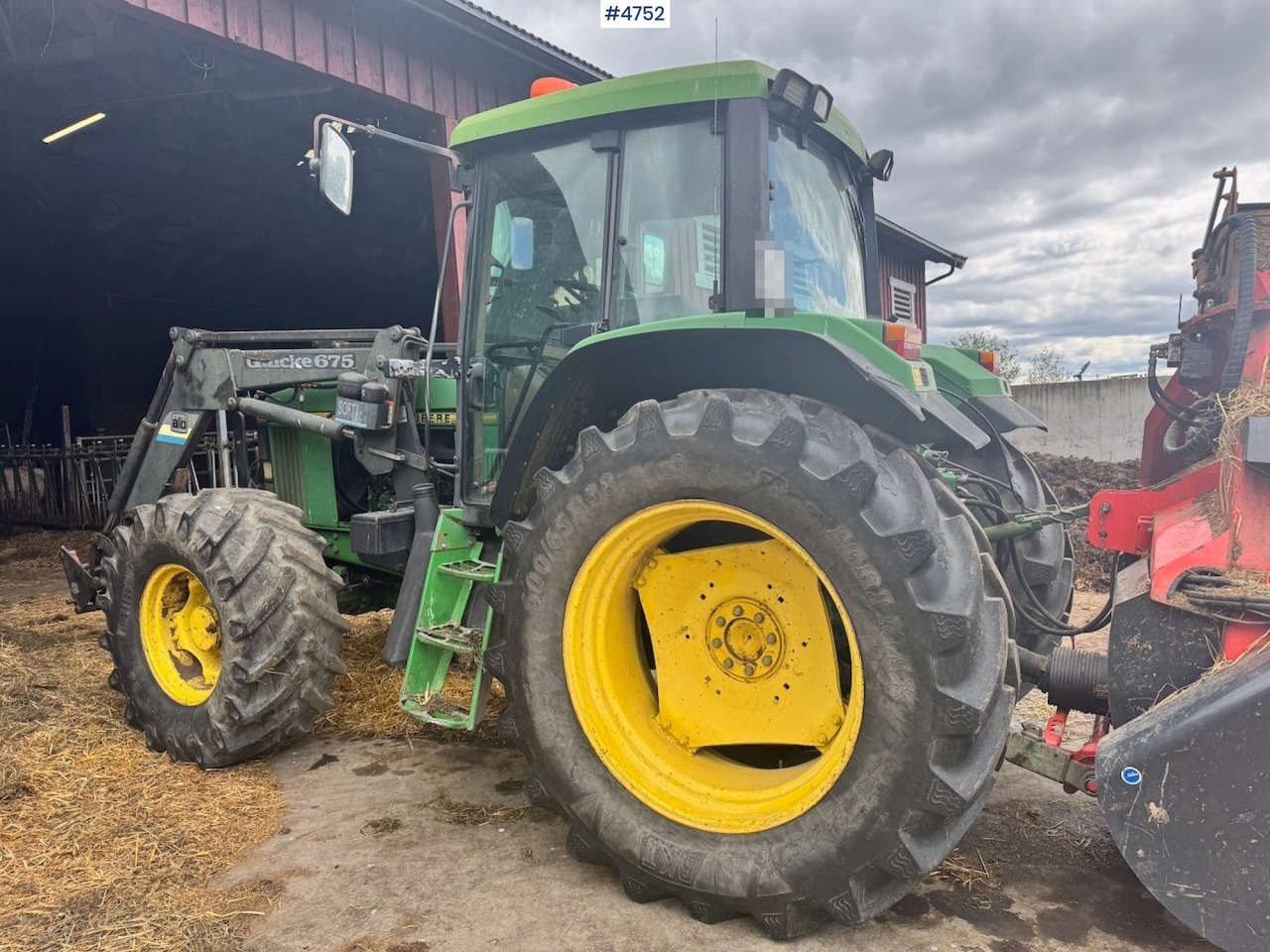 1998 John Deere 6506 4x4 w/ Front loader - Farm tractor: picture 3 1998 John Deere 6506 4x4 w/ Front loader - Farm tractor: picture 3