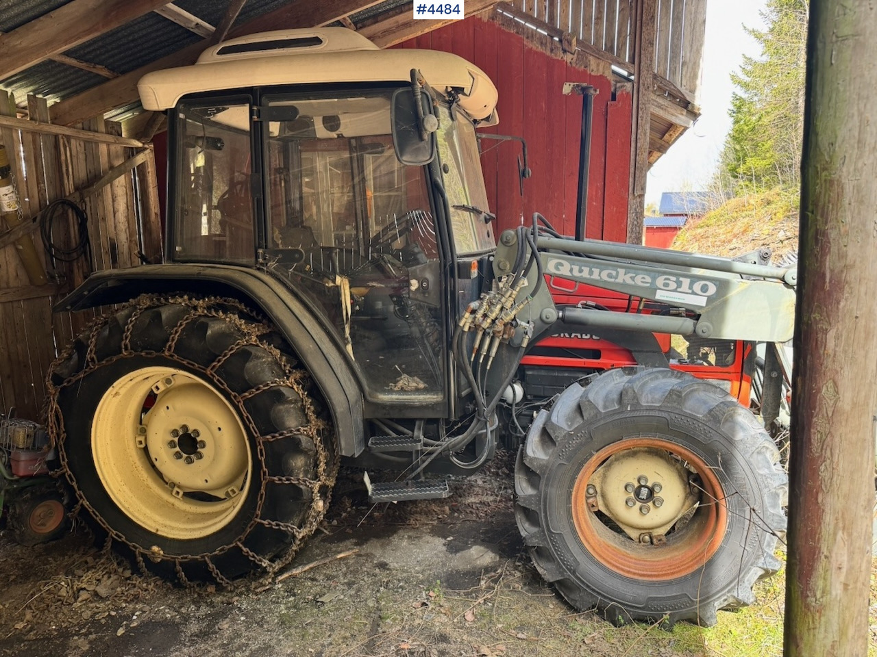1998 Same Dorado 60 4x4 Traktor w/ Front loader. Partial repair needed. - Farm tractor: picture 1 1998 Same Dorado 60 4x4 Traktor w/ Front loader. Partial repair needed. - Farm tractor: picture 1