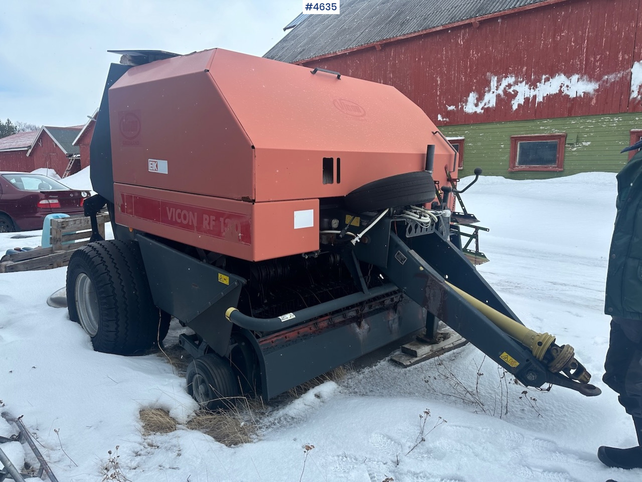1998 Vicon RF 130 Round baler. - Hay and forage equipment: picture 5 1998 Vicon RF 130 Round baler. - Hay and forage equipment: picture 5